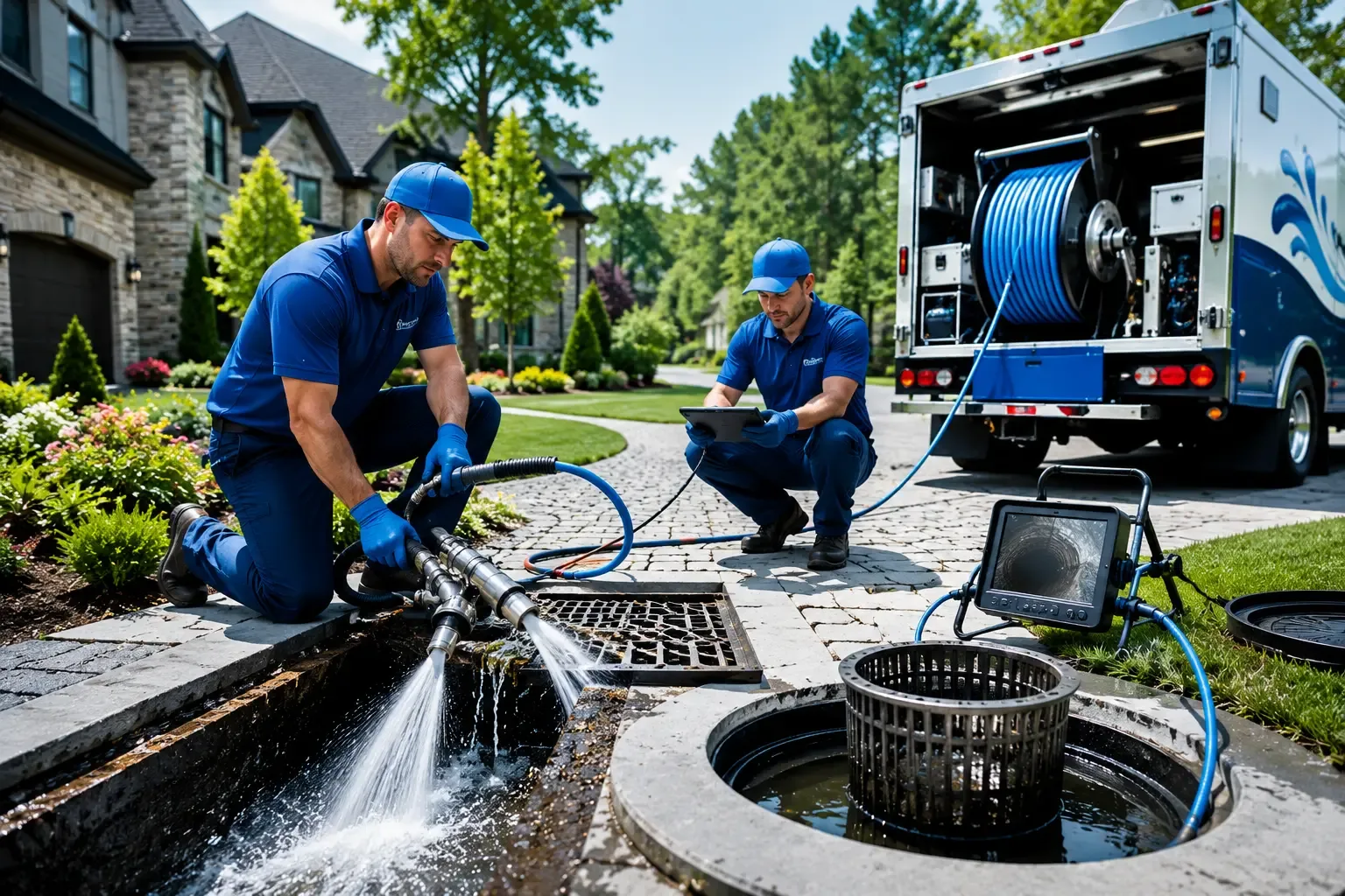 Local outdoor drain cleaning professionals in Beloit, KS